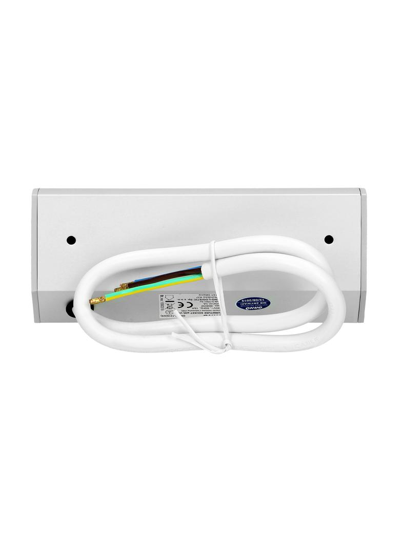 Gniazdo meblowe 1x2P+Z (Schuko) 2xUSB (typ A 2,1A) OR-AE-1310(GS) ORNO