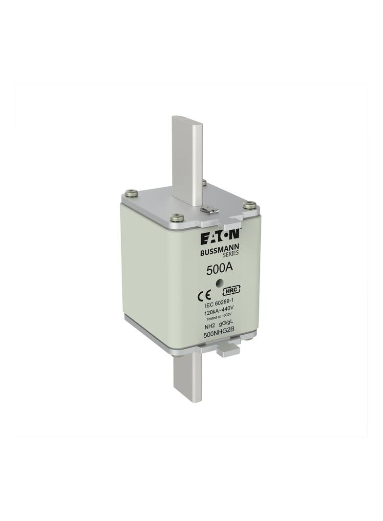 FUSE GG NH2C/P HICAP 500A500V Wkładka NH2 500A 500V GL/GG podwójny wskaźnik 500NHG2B EATON
