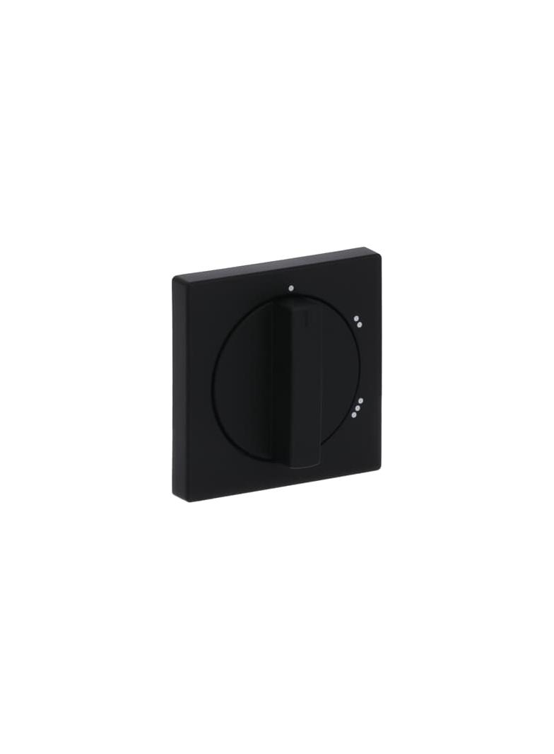 FUTURE Pokrywa z pokrętłem i nadrukiem czarny matowy