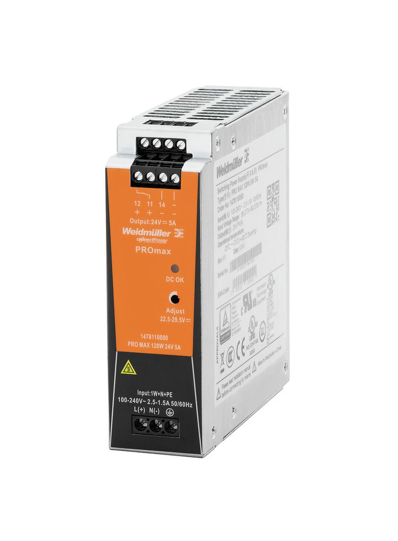 PRO MAX 120W 12V 10A Zasilacz DC, nr katalogowy 1478230000