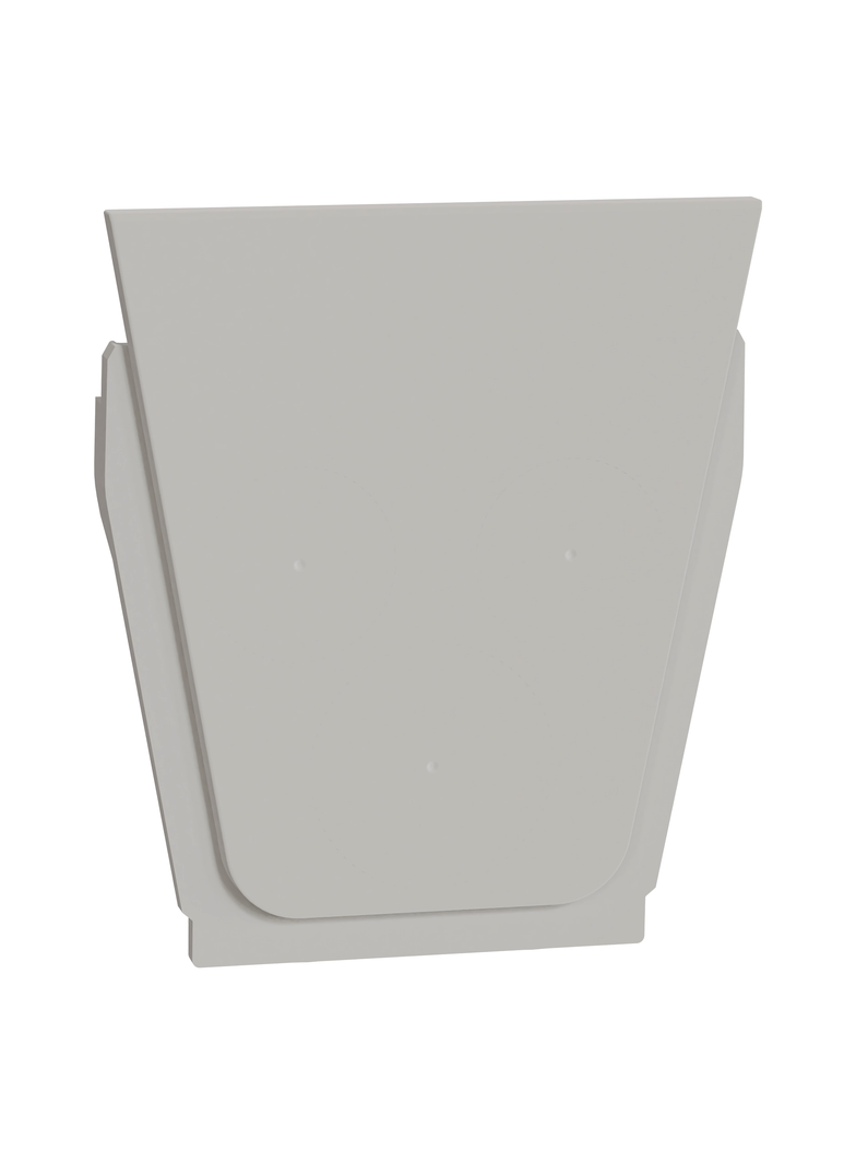 Mureva, zestaw 10 wypustów kablowych, biały