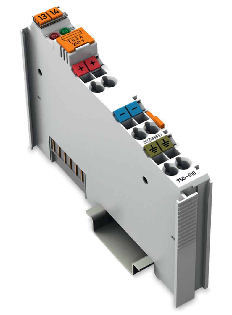 moduł zasilający 24V DC bezpiecznikowy