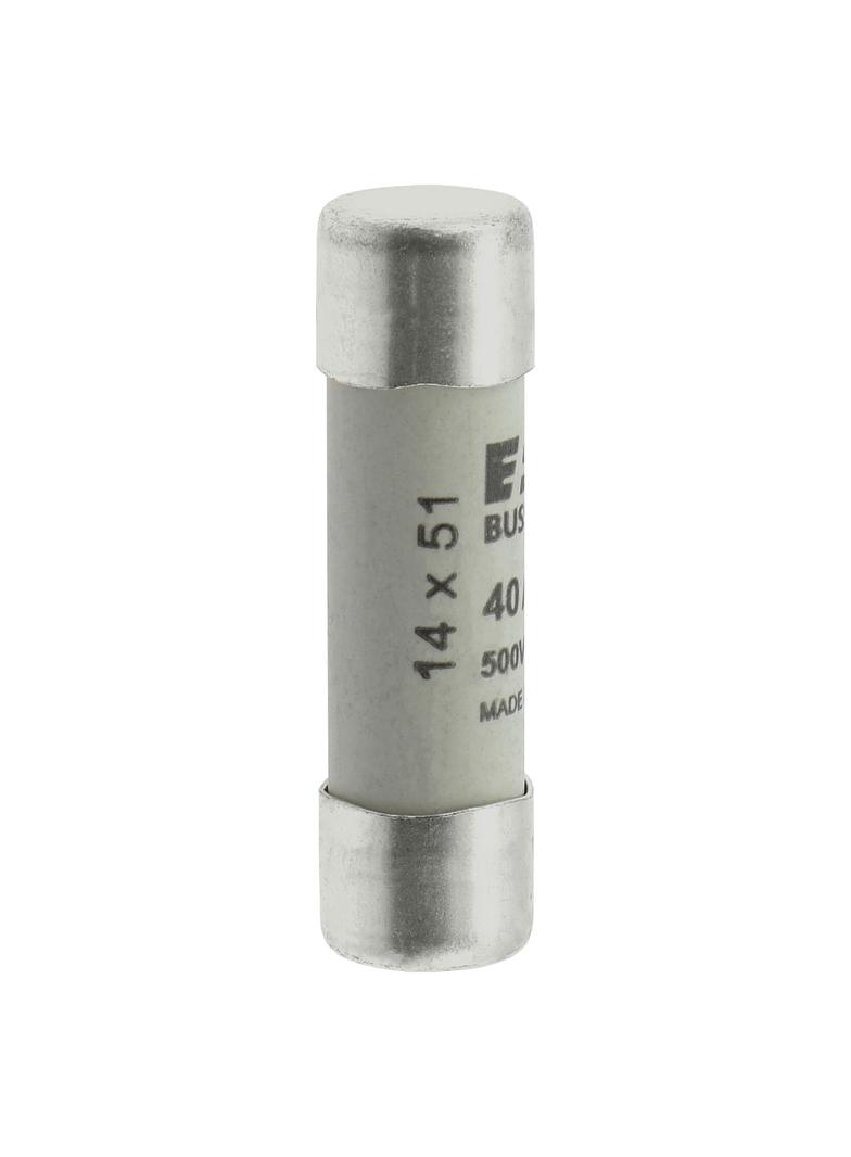 CYLINDRICAL FUSE 14 x 51 40A GG 500V AC Wkładka cylindryczna 14 x 51mm 40A GG 500V AC C14G40 EATON