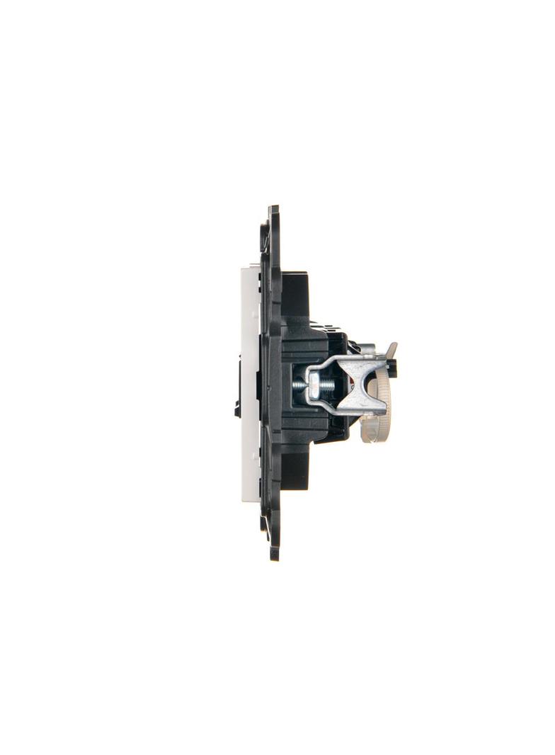 Simon 24 Gniazdo komputerowe podwójne RJ45 kat. 6 biały N62.01/11