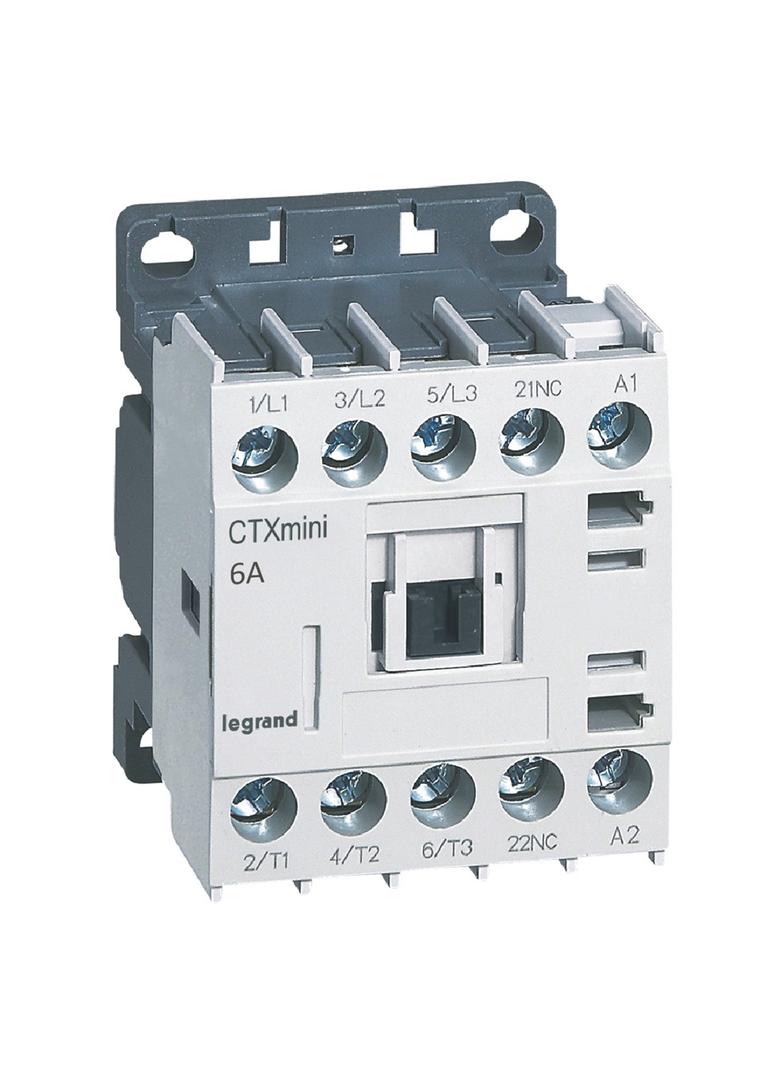 Stycznik CTX3 Mini 3P 6A 1R 24V AC 417010 LEGRAND