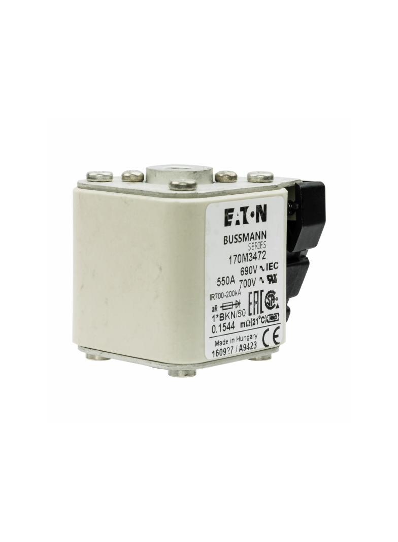 FUSE 550A 690V 1*BKN/50 AR UC Wkładka szybka 550A AC 690V rozmiar 1 aR IEC UL 170M3472 EATON