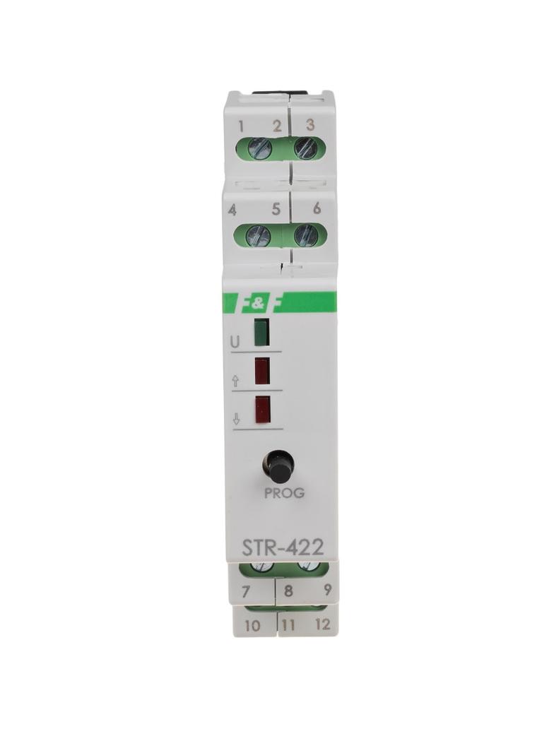STEROWNIK ROLET, JEDNOPRZYCISKOWY; UN=230V AC LUB 24V AC, 8A; 1 MODUŁ
