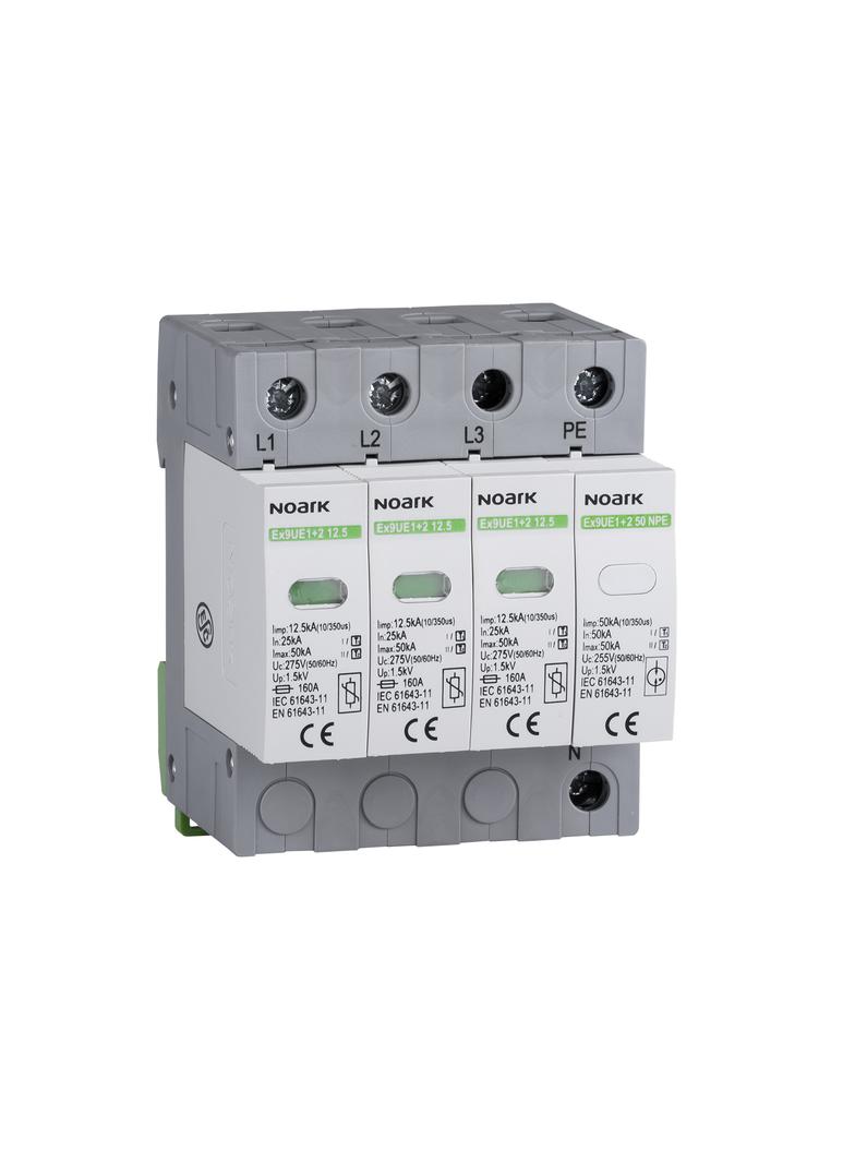 Ex9UE1+2 12.5R 3PN 275 Ogranicznik przepięć typ T1+T2 275V AC 12 5kA wymienna wkładka 3P+N