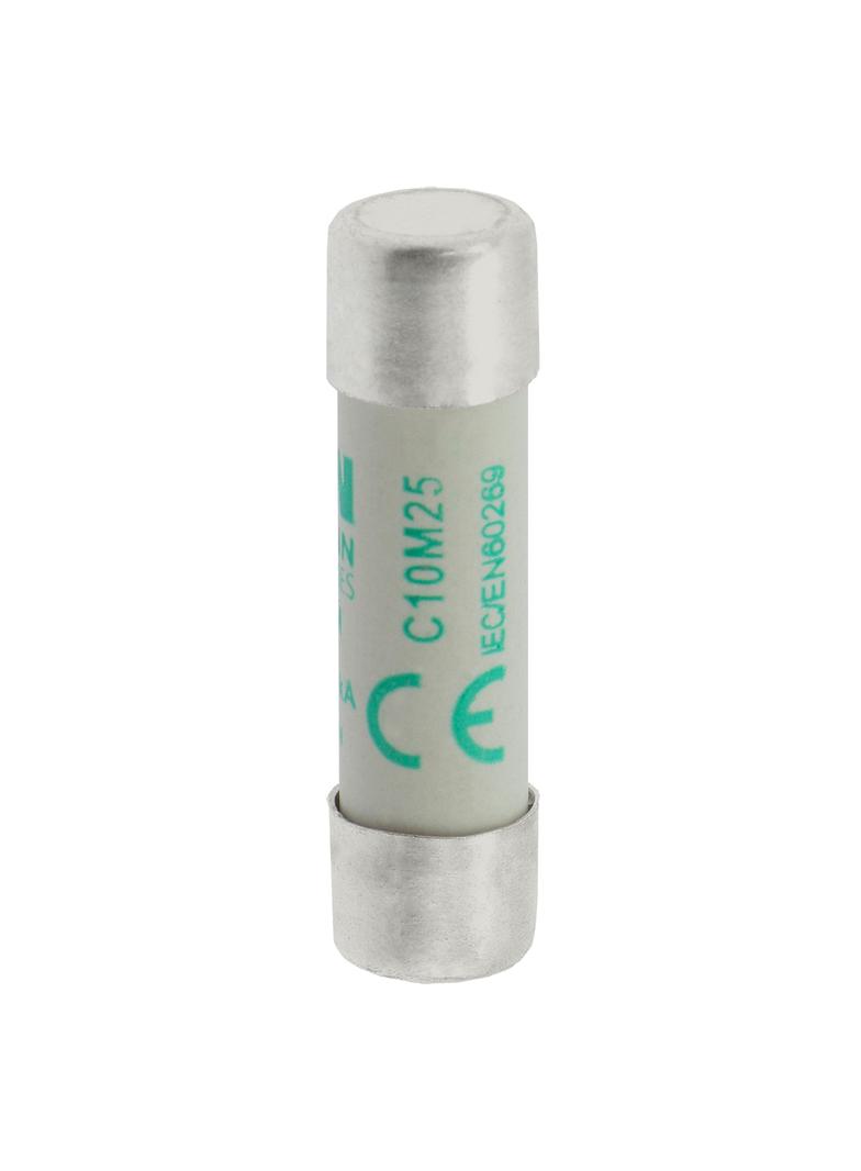 CYLINDRICAL FUSE 10 x 38 25A AM 400V AC Wkładka cylindryczna 10 x 38mm 25A AM 500V AC C10M25 EATON