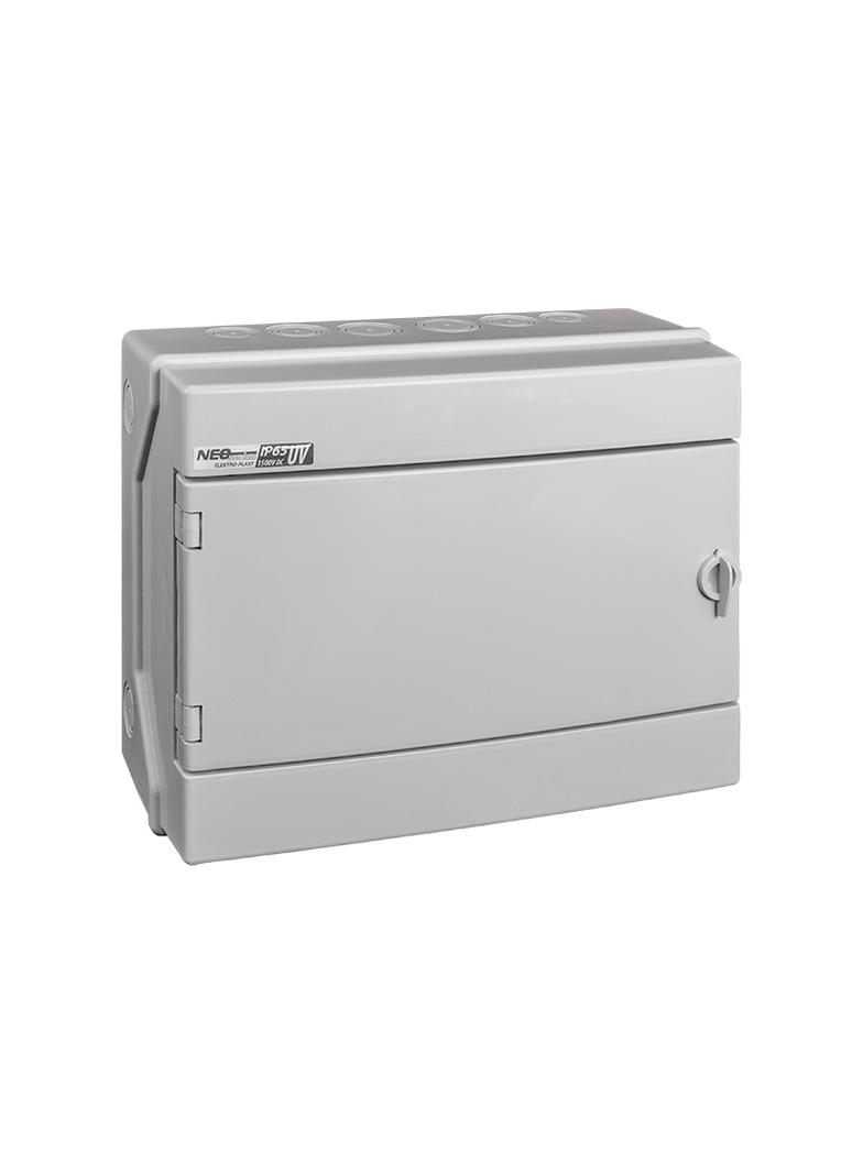 Rozdzielnica hermetyczna natynkowa 1x12 IP65 500VAC/1000VDC RH-12/UV AC/DC 36.912 OPATÓWEK