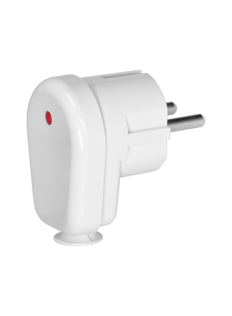 Wtyczka kątowa Uni-Schuko, 2P+Z, 16A