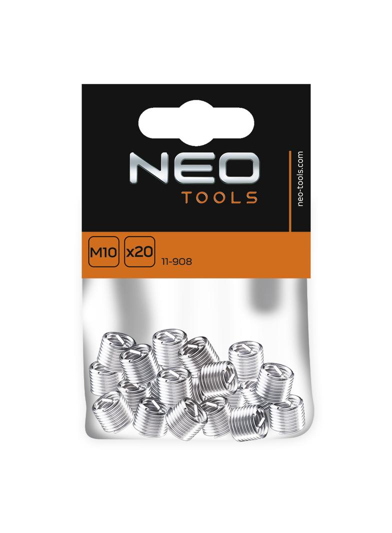 Wkłady do naprawy gwintów M10, 20 szt.