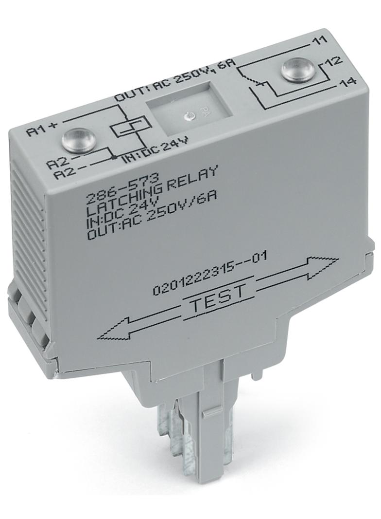 przekaźnik impulsowy z 1 zestykiem przełącznym 24 V DC