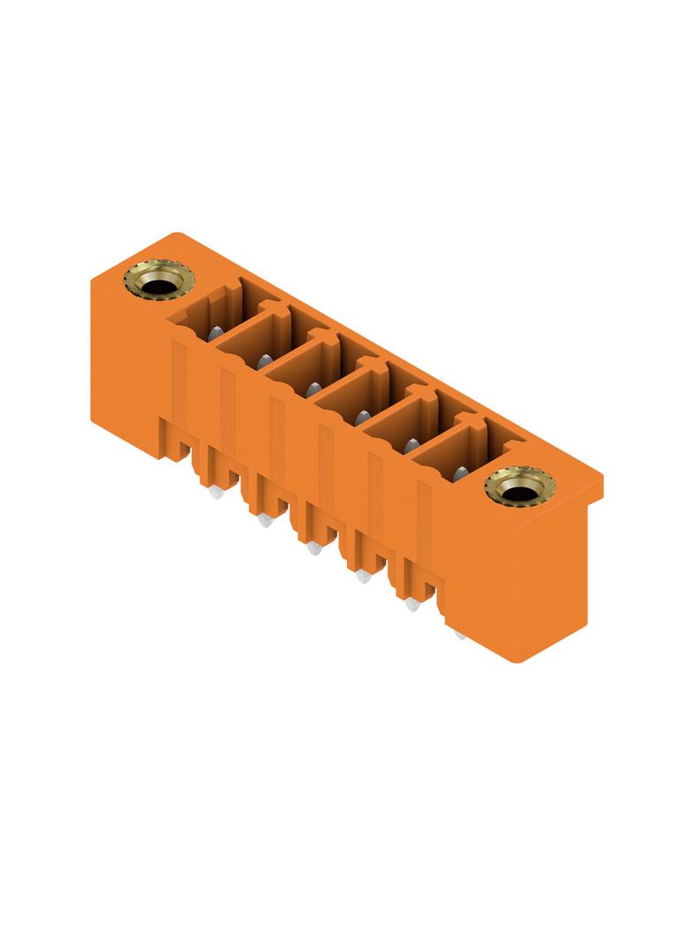 SC 3.81/06/180F 3.2SN OR BX Wtyki PCB (złącza płyty), 3.81 mm, Liczba biegunów: 6, kąt odejścia: 180° /54szt./ 1943220000 WEIDMÜLLER