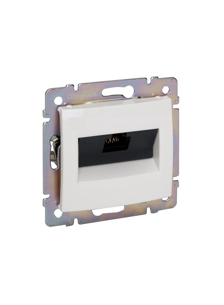 VALENA - GNIAZDO 1XRJ45 KAT. 6 FTP BIAŁE, Legrand