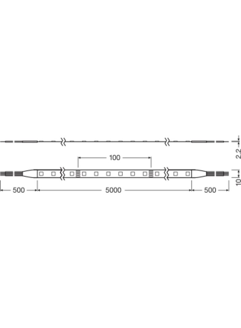 Pasek LED Value LS VAL-500/RGB/5