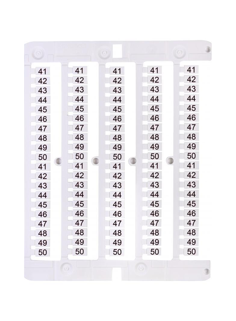 ES-NU0851550 Oznacznik 41 do 50 (100 szt.)