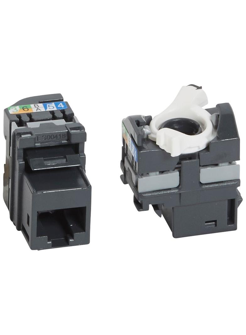 Keystone: Gniazdo Rj 45 Kat. 5E Utp 033180 LEGRAND