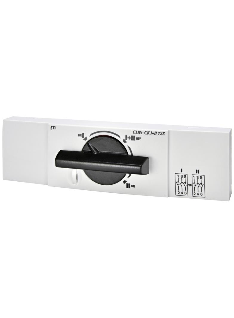 Adapter do budowy rozłączników 6/8 P i przełączników I-I+II-II CLBS-CKI+II125 004661523 ETI