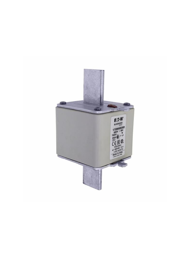 550A 690V aR DIN 3 HSDNH FUSE Wkładka szybka 550A AC 690V DIN 3 aR DIN IEC podwójny wskaźni 170M6809