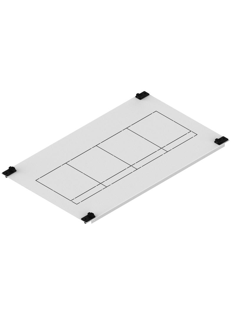 Osłona 1xHVL00/LTL00 250x300 CP 1-2 H00 001101488 ETI