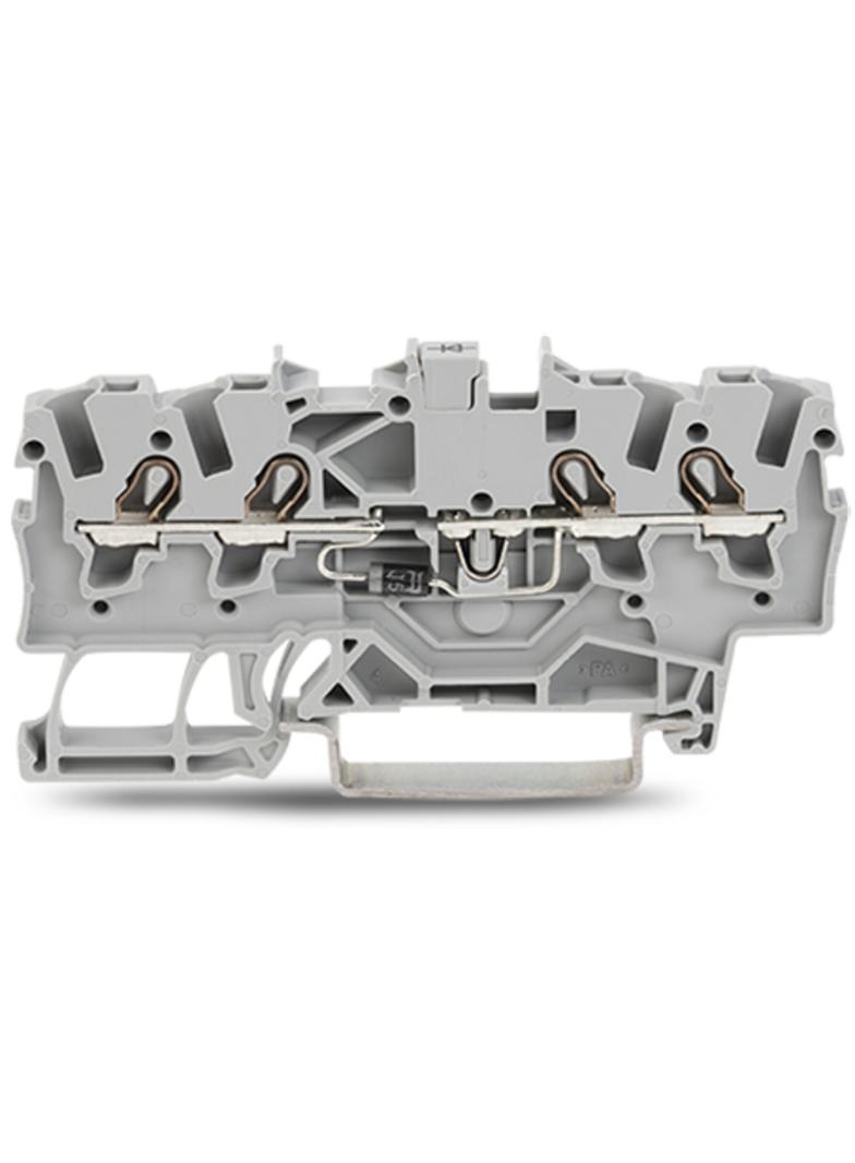 TOPJOBS złączka 4-przewodowa 1,5 mm2 diodowa szara