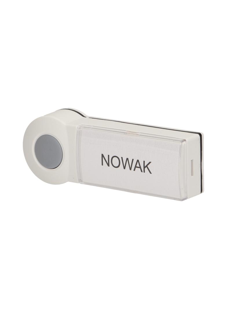 Przycisk bezprzewodowy do rozbudowy dzwonków z serii DISCO biały OR-DB-KH-120PD/W ORNO