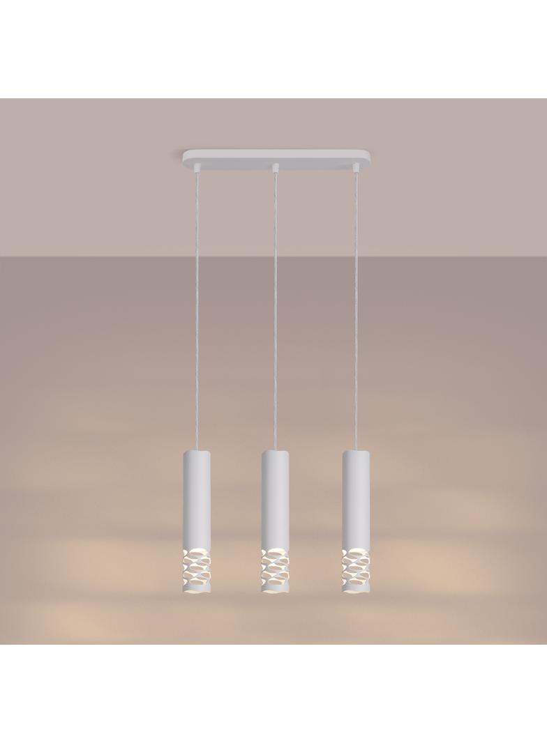 Sollux Lampa wisząca LIRO 3L biały