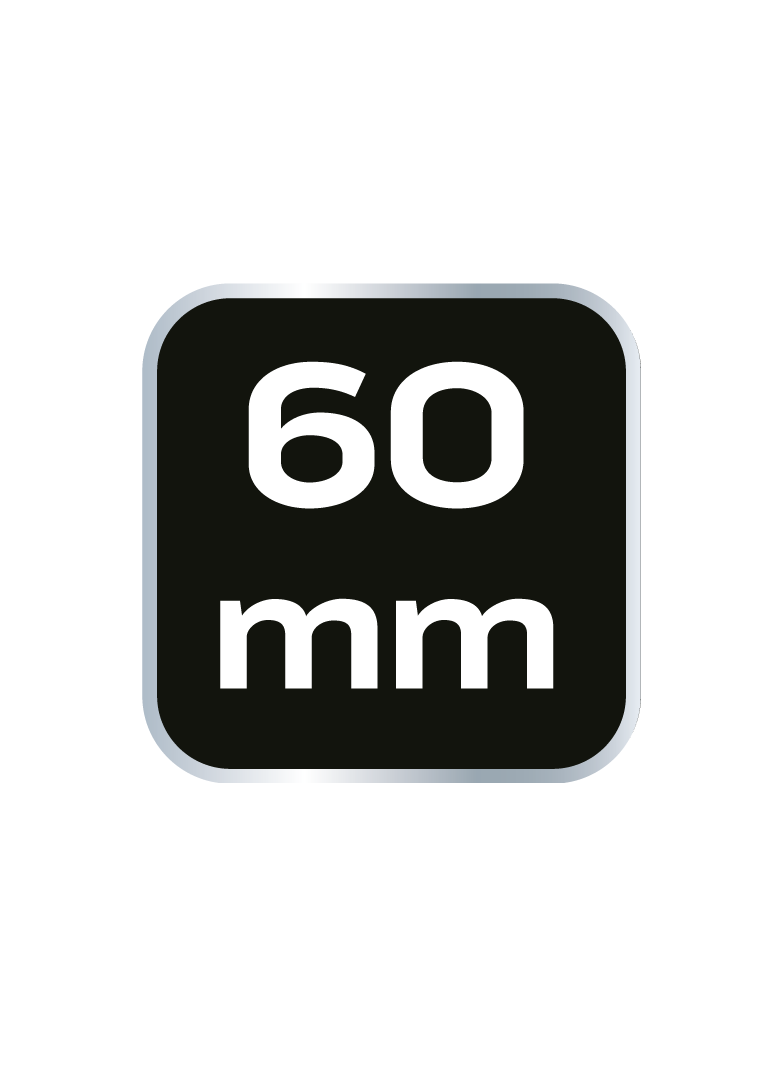 Nasadka sześciokątna 3, 4", 60 mm