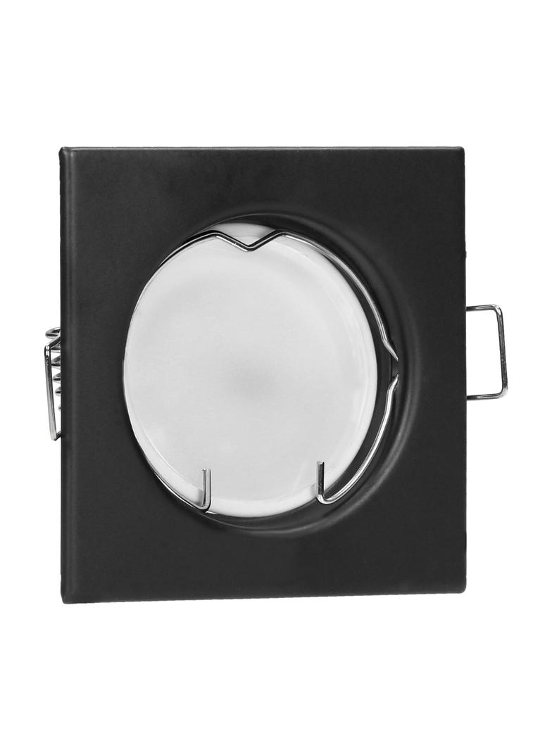 SUTRI SC ramka dekoracyjna oprawy punktowej MR16/GU10 max 50W kwadrat stała czarna AD-OD-6177/B ORNO