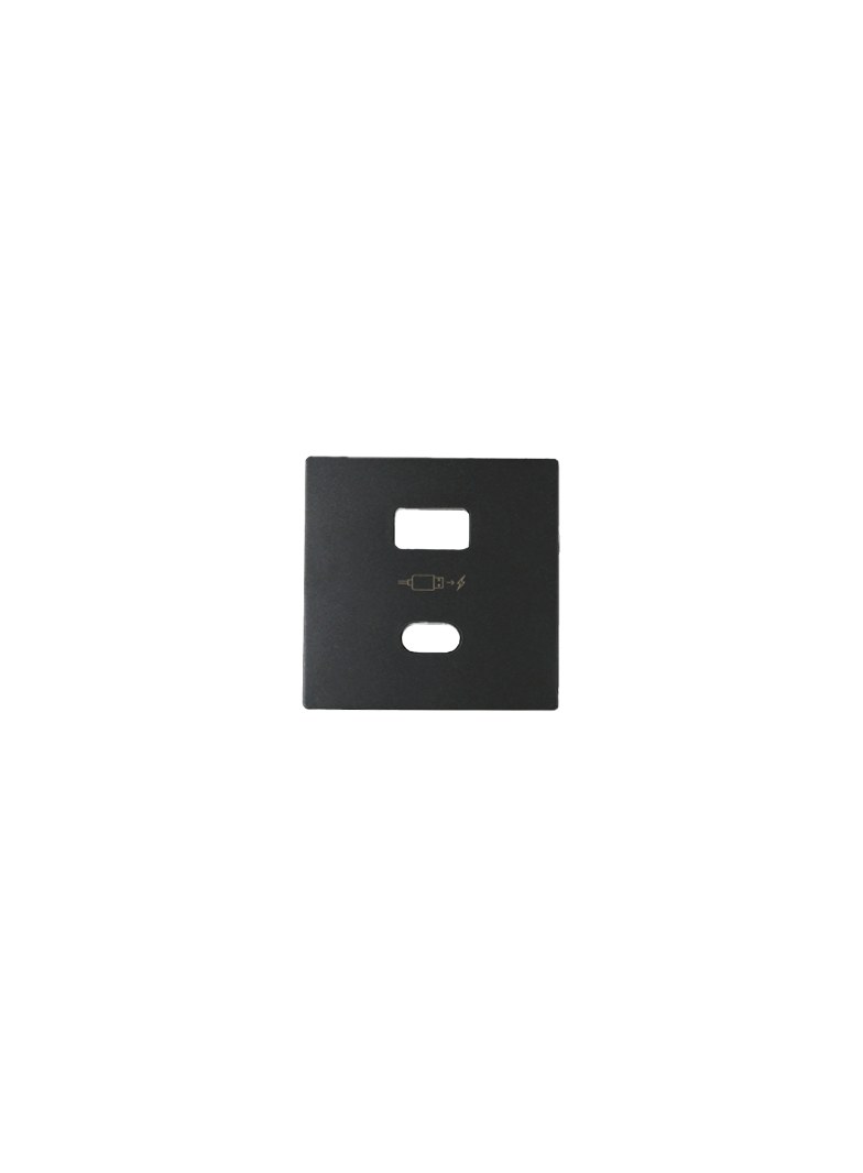 "Simon 82 Pokrywa do ładowarki USB typ A+C