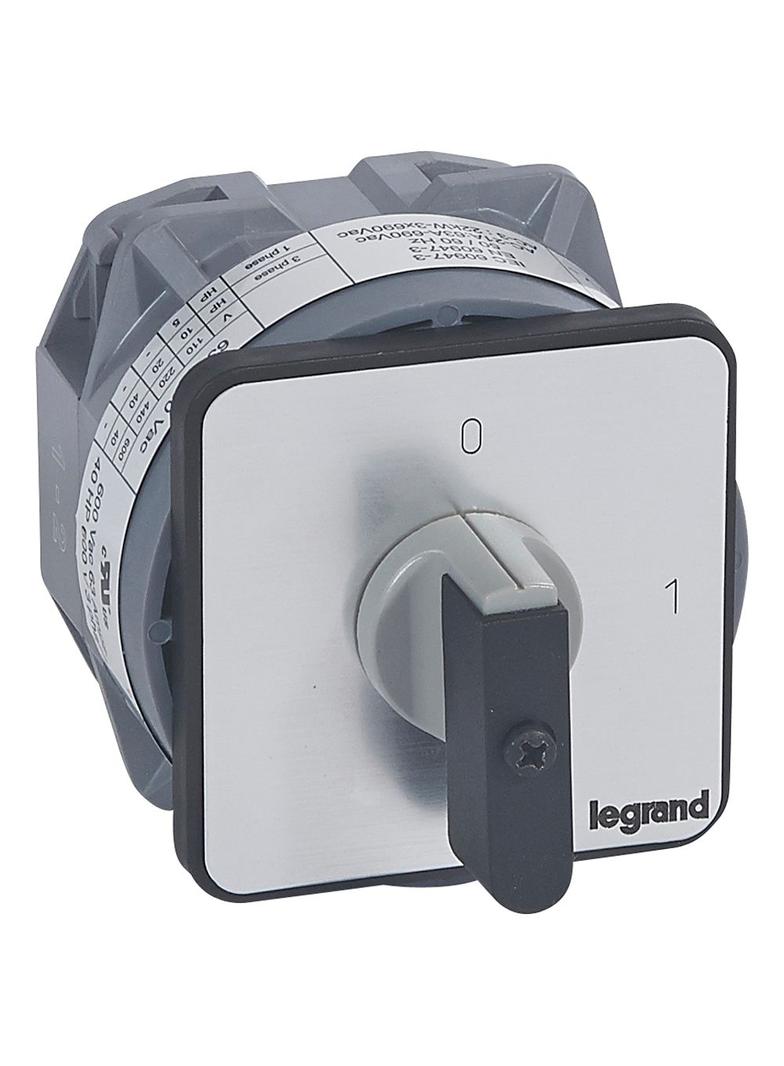 PRZEŁĄCZNIK KRZYWKOWY 0-1 PR63 63 A 2P, Legrand