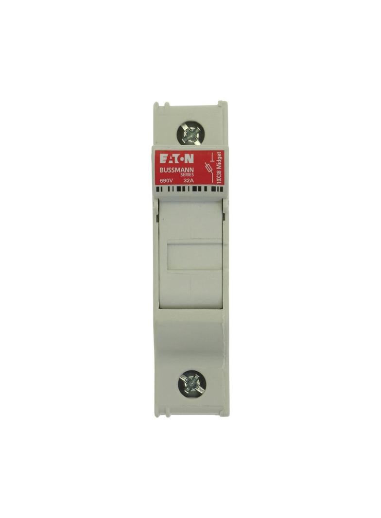 FUSE HOLDER 10 3X38 1P (REPLACED) Podstawa wkładki cylindrycznej 10x38 1P 32A 690VAC CHM1DU EATON
