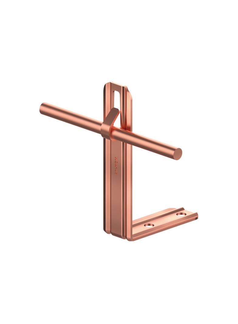 AN-11R/CU/-N Uchwyt kątowy prosty H=10cm Z-zagięcie /CU/