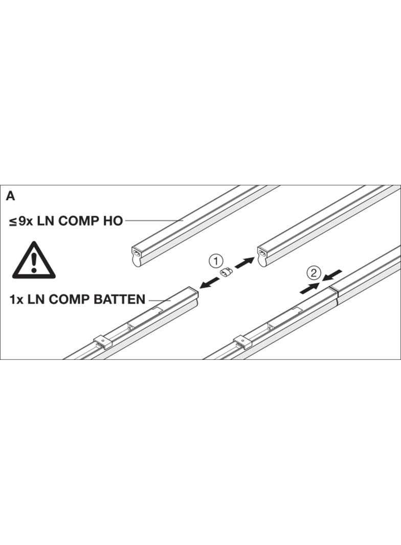 Oprawa liniowa LINEAR COMPACT BATTEN 1500 25W 4000K