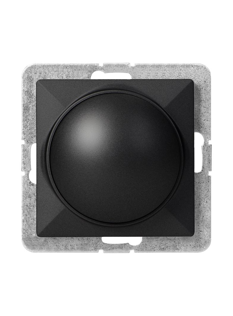 Ściemniacz obrotowy LED Pearl, 230V, 50Hz, Pmin:3W, Pmax:35W, SO-1P/LED, czarny