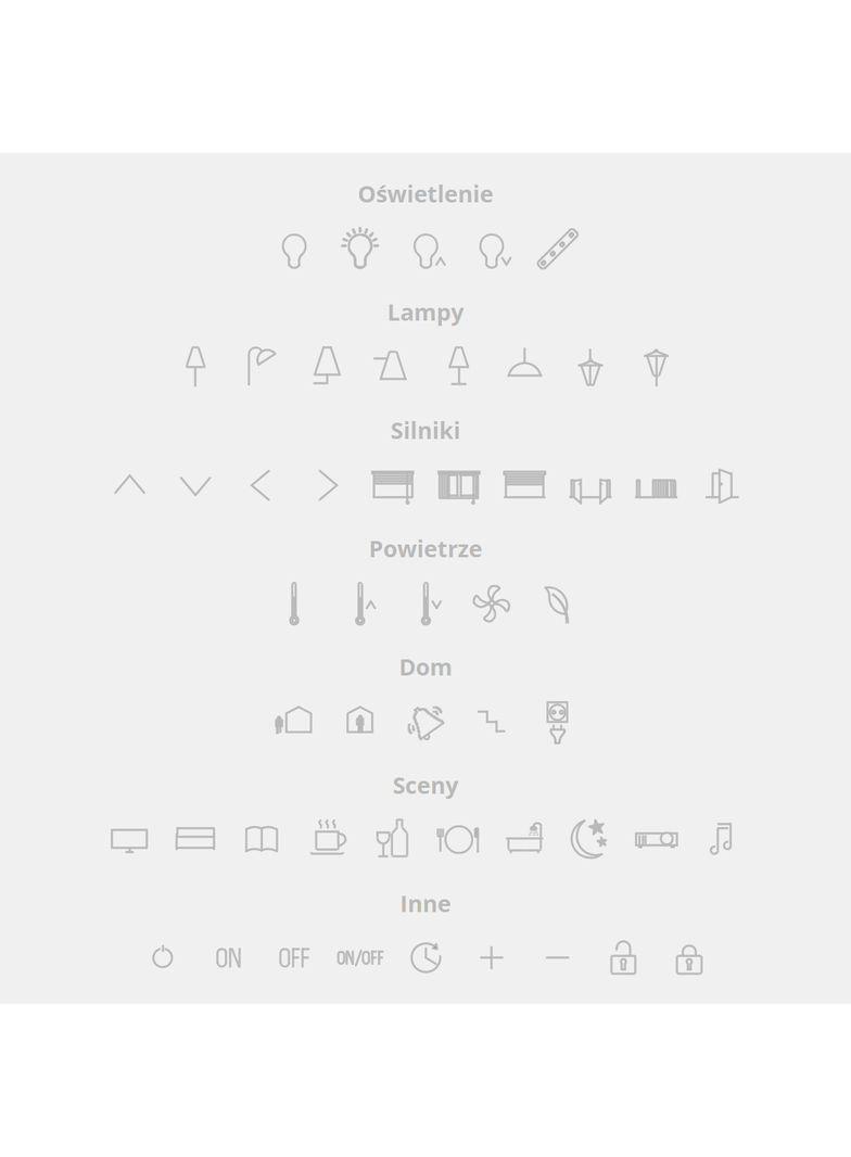 Simon 55 Klawisz pojedynczy personalizowany z możliwością nadruku piktogramów; Jasn