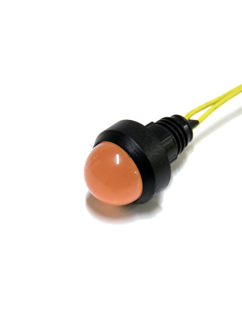 Klp20O/230V Kontrolka diodowa klosz 20mm 230V pomarańczowy  SIMET
