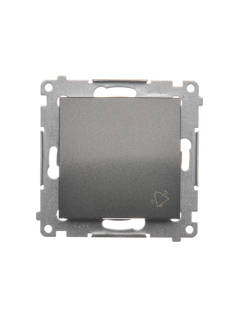 Simon 54 Przycisk „dzwonek” 10A szybkozłączka antracyt