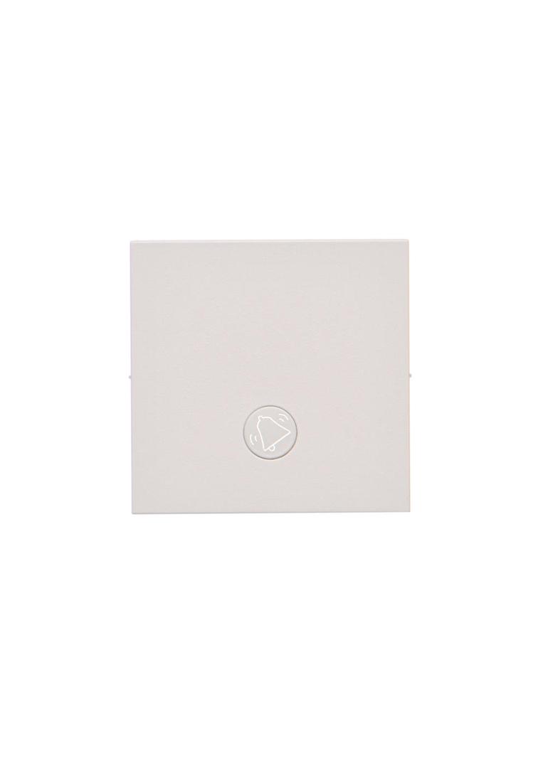 Simon 55 Klawisz pojedynczy z oczkiem z piktogramem /dzwonek/ do: SP1M Jasnoszary mat