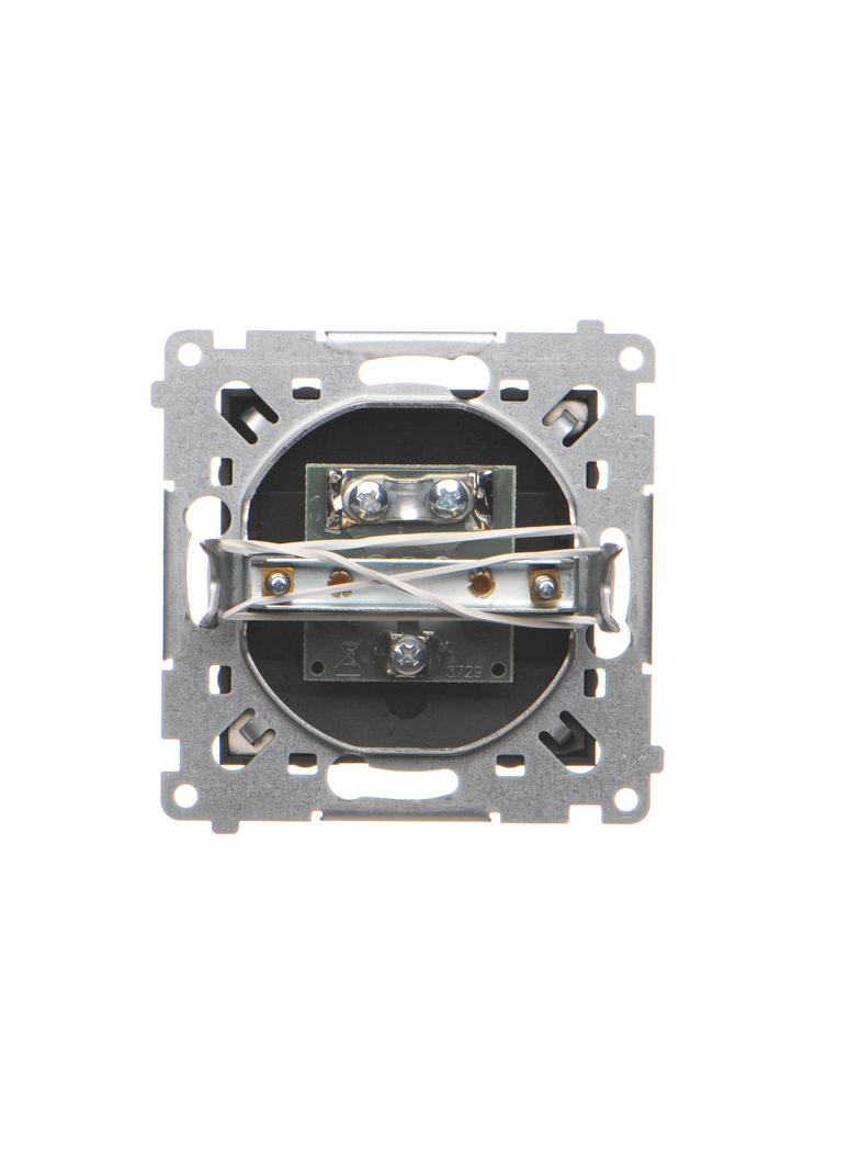 Simon 54 Gniazdo antenowe TV pojedyncze Do instalacji indywidualnych czarny