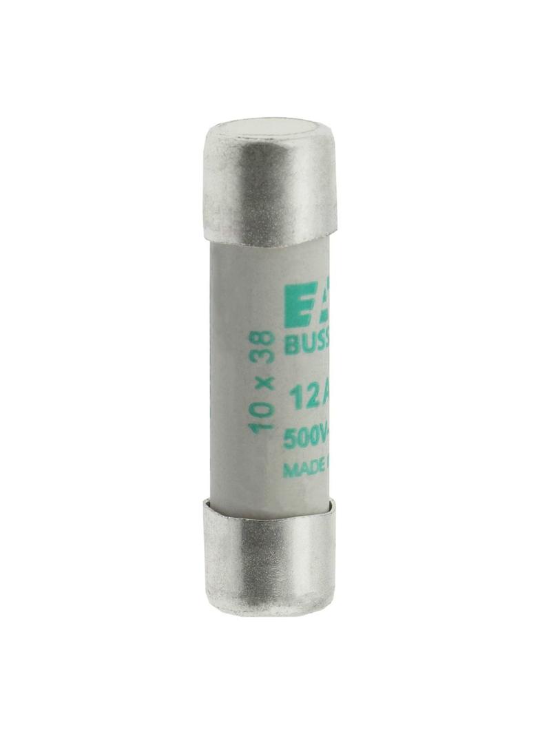 CYLINDRICAL FUSE 10 x 38 12A AM 500V AC Wkładka cylindryczna 10 x 38mm 12A AM 500V AC C10M12 EATON