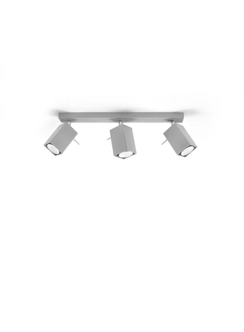 Sollux Plafon MERIDA 3 szary SL.0457