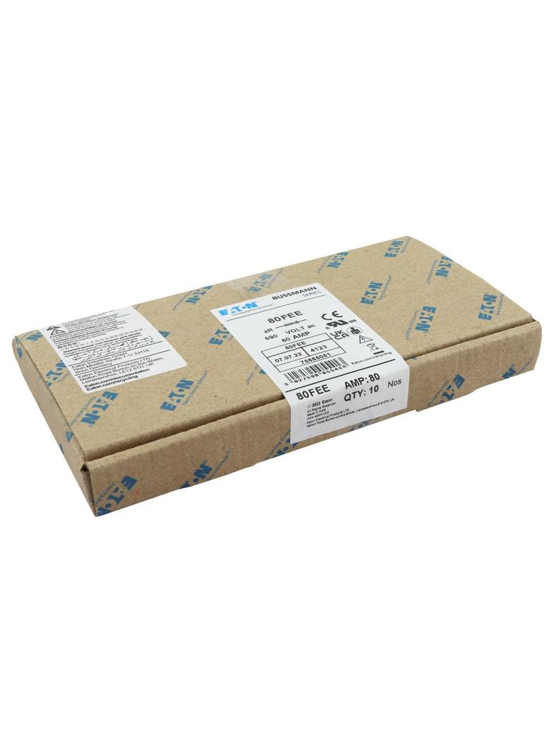 80A 690V AC TYPE T FUSE Wkładka szybka 80A AC 690V DC 500V BS88 37x94 mm aR BS 80FEE EATON