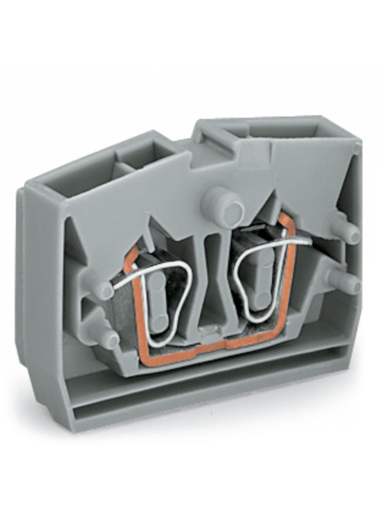 złączka końcowa 2-przewodowa 2,5 mm2 pomarańczowa z mocowaniem śrubowym