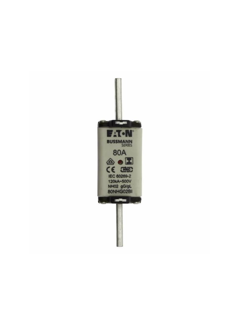 80NHG02BI Wkładka NH 80A 500V GL/GG rozmiar 02 80NHG02BI EATON