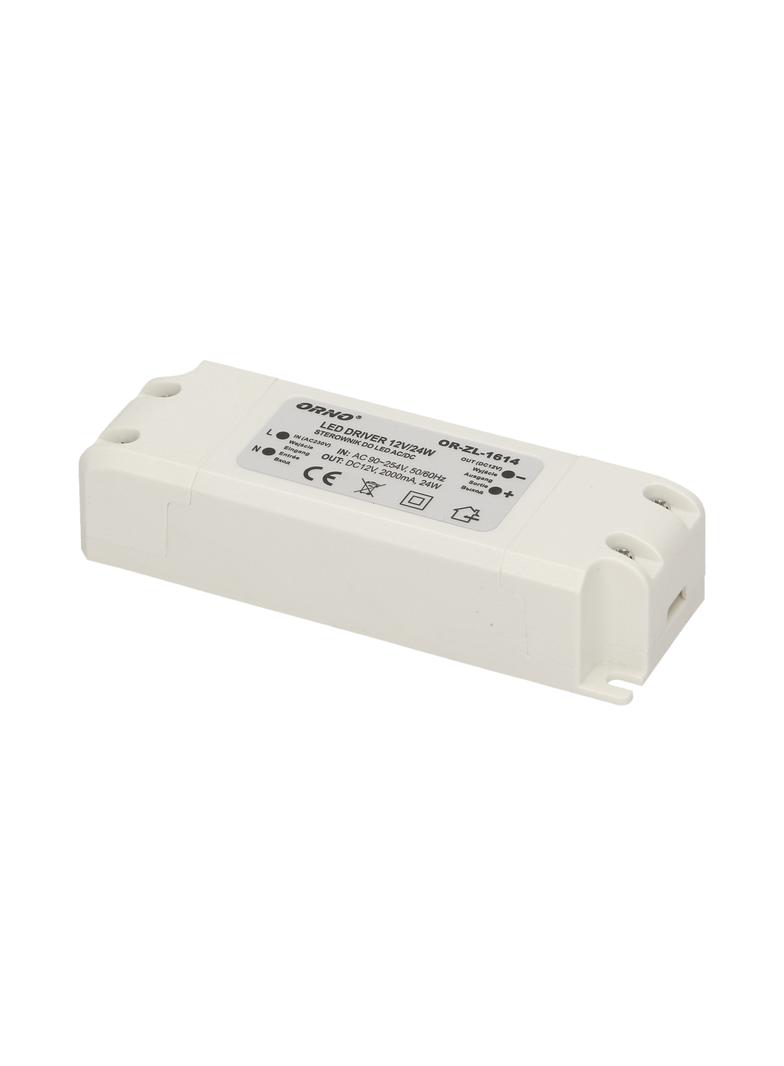 Zasilacz LED 12V DC 24W 2A IP20 OR-ZL-1614 ORNO