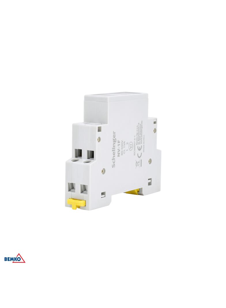 Woltomierz lampka kontrolka modułowa Wskaźnik napięcia 1F cyfrowy 80-500V SCHELINGER