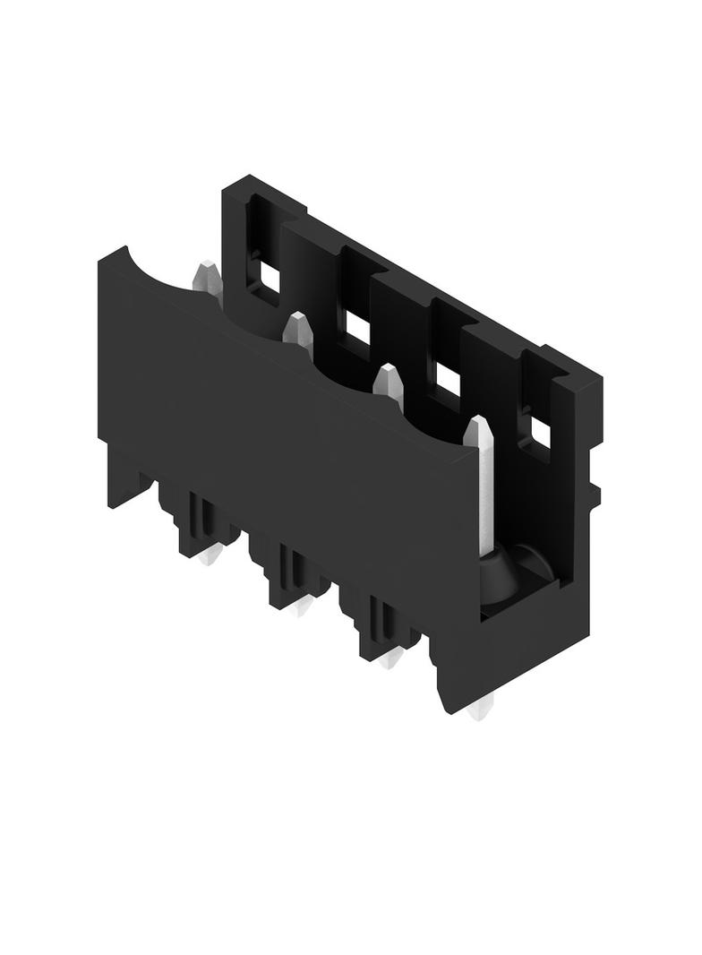 SL-SMT 5.00HC/04/180 3.2SN BK BX Wtyki PCB (złącza płyty), 5.00 mm, Liczba biegunów: 4, kąt odejścia: 180° /100szt./ 1840940000 WEIDMÜLLER