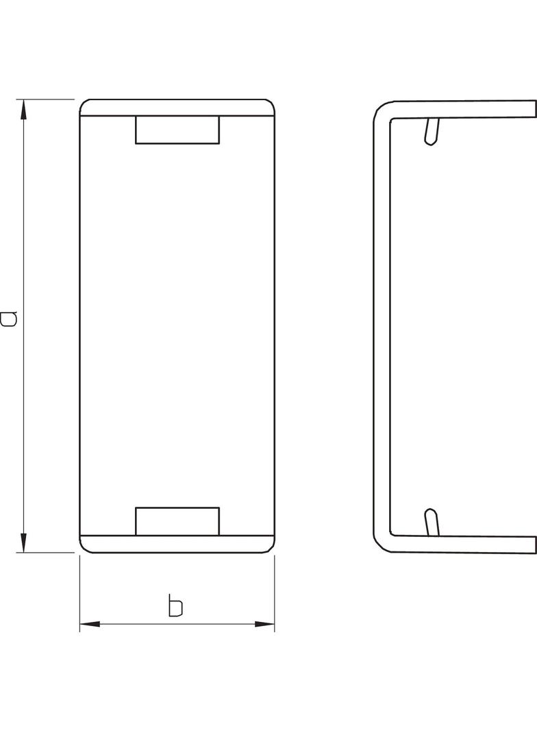 WDK HS60110CW, OSŁONA STYKU CZOŁ.60110 B.